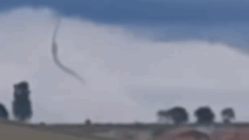 Clima – Nuvem funil é registrada entre Francisco Alves e Terra Roxa