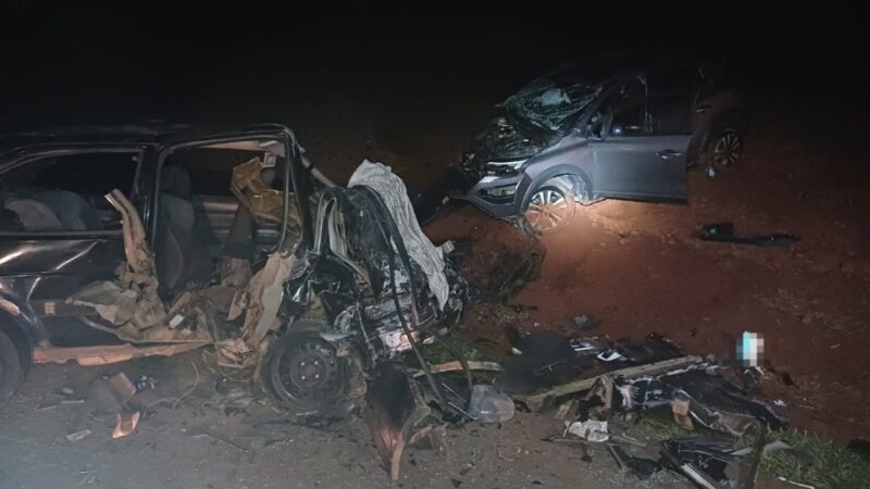 BR 373 – Batida deixa uma pessoa morta e cinco feridas, em Ipiranga