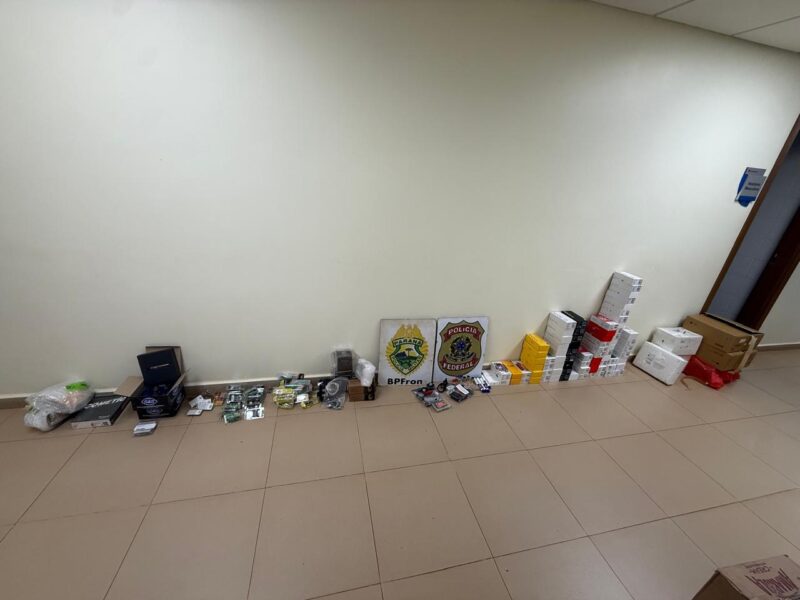Guaíra – PF e BPFRON LOCALIZAM DEPÓSITO DE CONTRABANDO EM GUAÍRA – PR