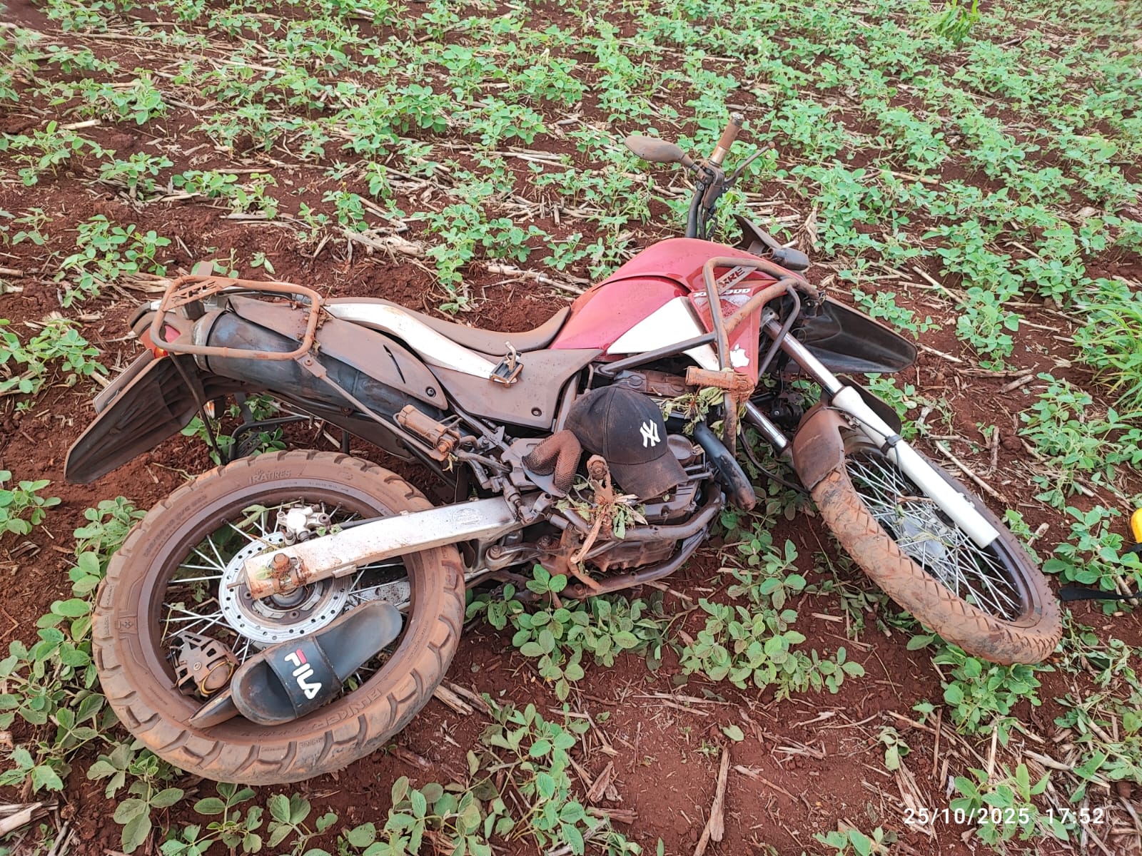 PR 364 – Jovem fica ferido em saída de pista em Assis Chateaubriand