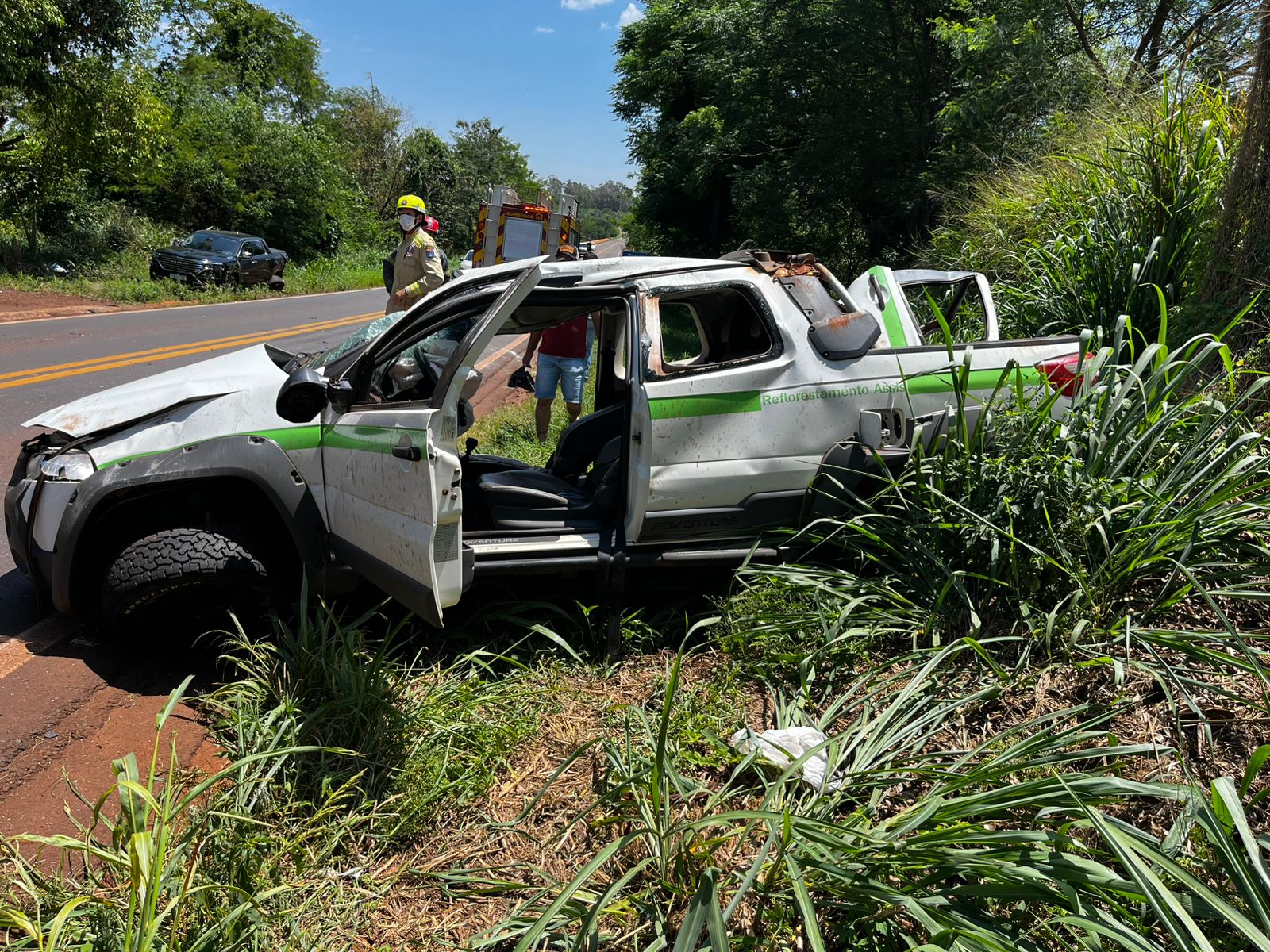 PR 182 – Acidente deixa dois feridos em Palotina