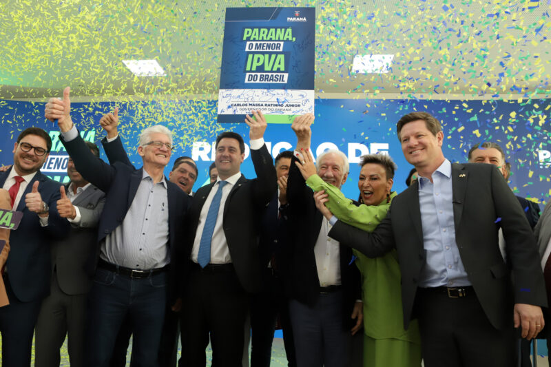 Imposto – Ratinho Junior sanciona lei que reduz IPVA no Paraná e garante menor alíquota do Brasil