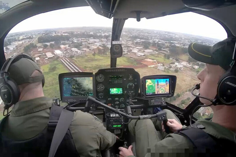 Região – Perseguição com Falcão 13 da PMPR termina com apreensão de cigarros e de 5 veículos
