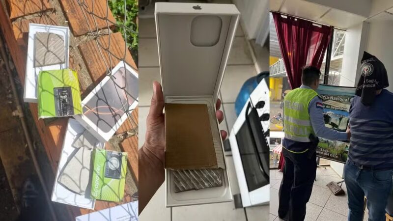 Fronteira – Brasileiro compra sete iPhones no Paraguai e recebe duas caixas com pedras e papelão