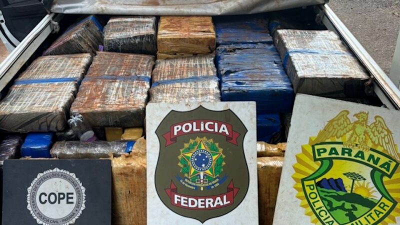 Região – Mais de 1 tonelada de maconha é apreendida em Santa Helena