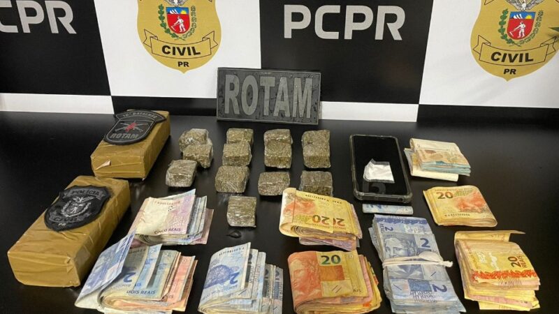 Região – Vovó do Tráfico é presa pela Polícia Militar em São Pedro do Iguaçu