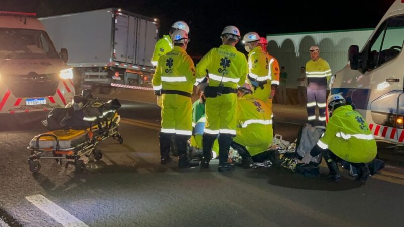 Trânsito – Jovem de 22 anos morre em grave acidente na BR-277, em Santa Tereza do Oeste