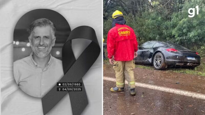 RS – Empresário morre em acidente 2 horas após comprar Porsche