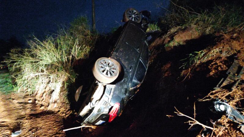 PR 182 – Acidente em Francisco Alves deixa um morto e quatro feridos