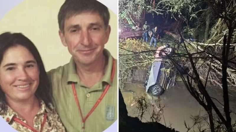 Paraná – Polícia investiga circunstâncias da morte do casal que caiu de ponte com caminhonete e parou dentro de rio