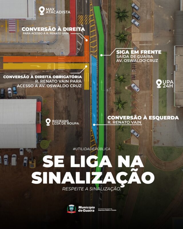 Guaíra – Implantação de “Trevo Alemão” em frente ao Max Atacadista visa ampliar a segurança viária