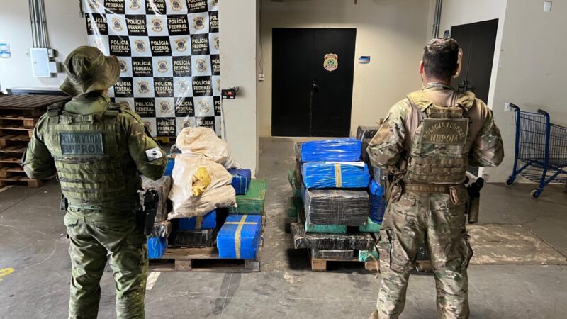 Terra Roxa – Policiais realizam apreensão de grande quantidade de maconha