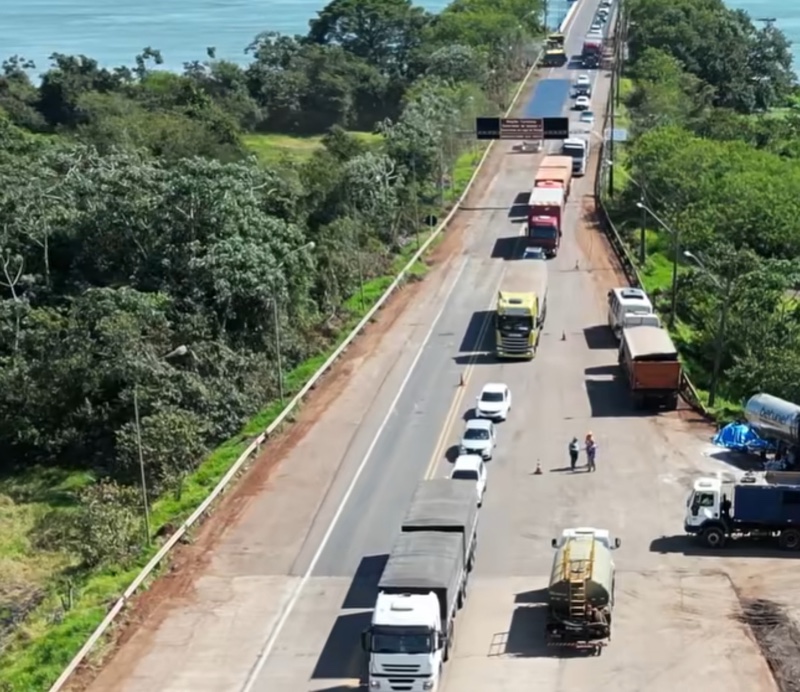 Guaíra – Obras de manutenção na BR-163 serão retomadas nesta quarta-feira (27)