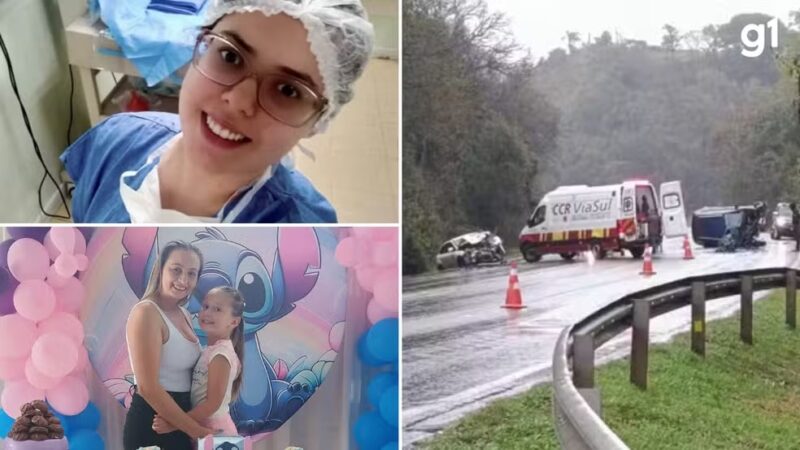 BR 386 – Pediatra mãe de recém-nascido de 40 dias é uma das vítimas de acidente que matou três no RS; bebê ficou ferido