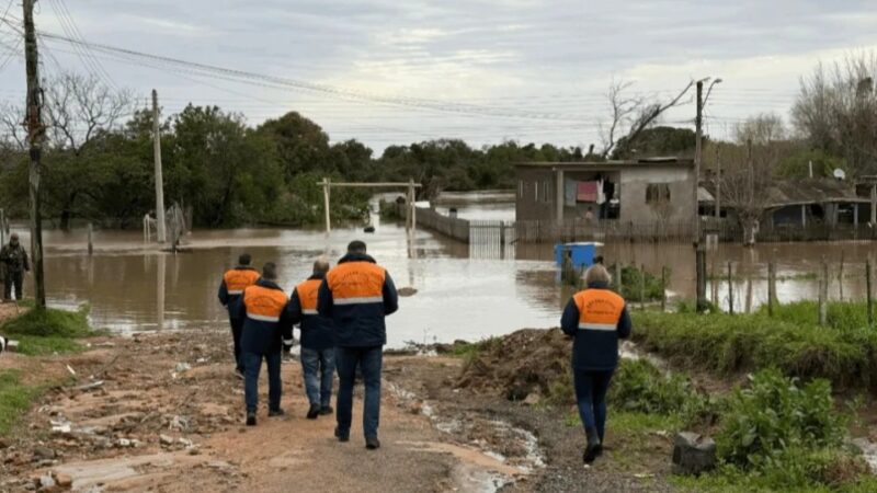 Clima – Chuva deixa estragos em 42 cidades do Rio Grande do Sul