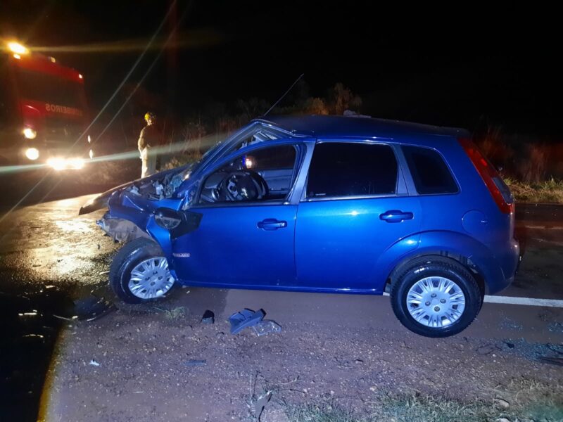 PR 317 – Colisão frontal deixa três feridos em Toledo