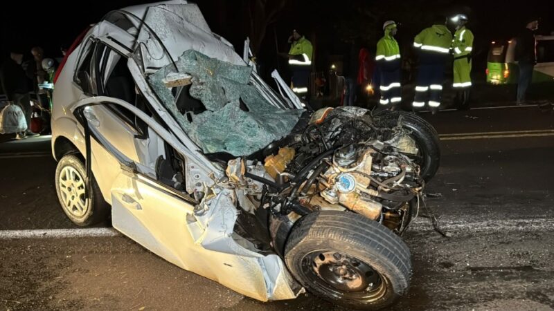 BR 277 – Duas pessoas morrem e 13 pessoas ficam feridas em grave acidente em Céu Azul