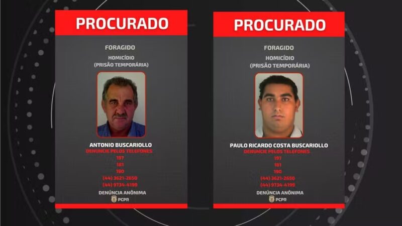 Paraná – Pai e filho têm prisão decretada por suspeita de emboscar homens contratados para cobrar dívida