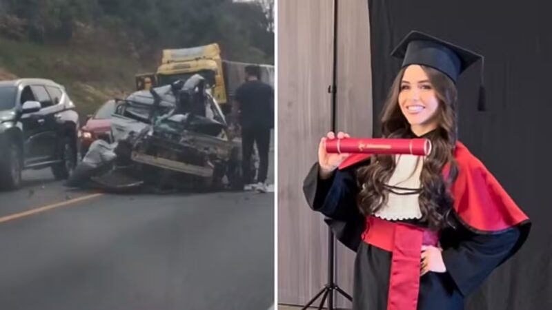 Trânsito – Estudante de Odontologia que morreu em acidente no Paraná voltava de viagem onde havia sido premiada