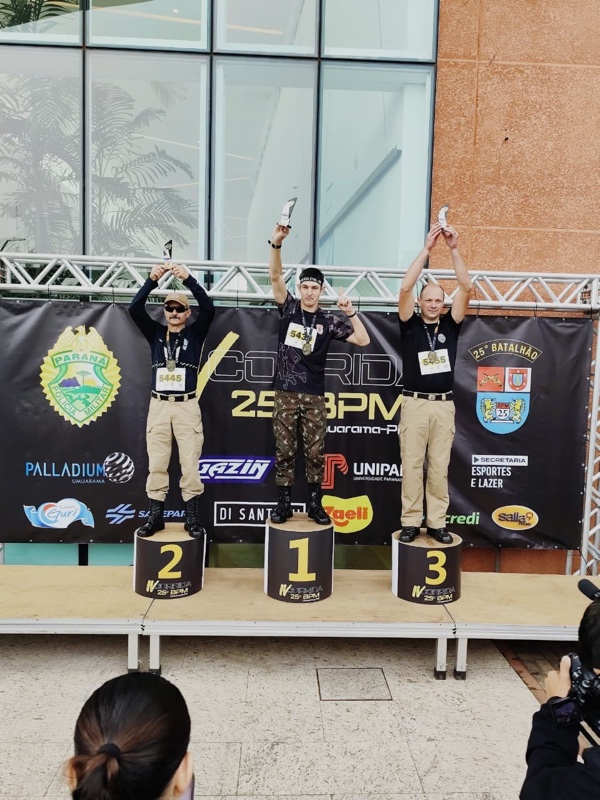 Umuarama – Atletas das Forças de Segurança de Guaíra brilham na 4ª Corrida do 25º BPM