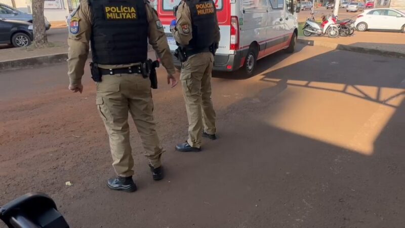 Cascavel – Pai atropela filha de 1 ano ao dar ré no carro; criança foi socorrida em estado grave