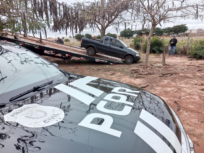 Terra Roxa – Polícia Civil recupera veículo tomado em assalto