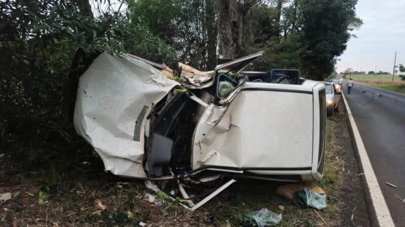 PR 364 – Jovem de Palotina fica gravemente ferido em acidente próximo a Terra Roxa