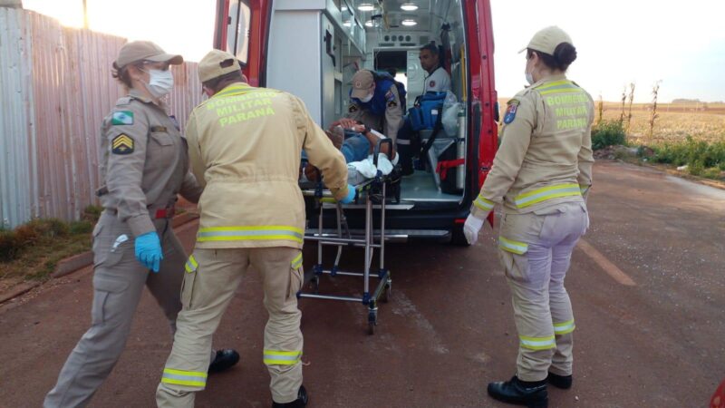 Cascavel – Briga entre patrão e funcionários em obra termina com homem esfaqueado