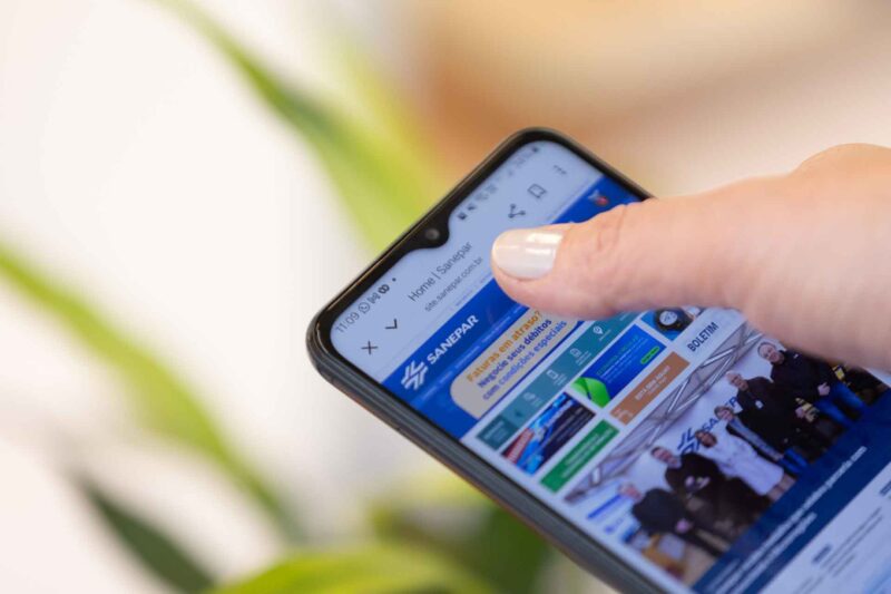 Pagamento da fatura: Sanepar alerta para golpes com o uso de sites falsos