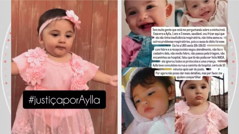 Paraná – Família denuncia morte de bebê após ter atendimento negado em posto de saúde; polícia e prefeitura investigam