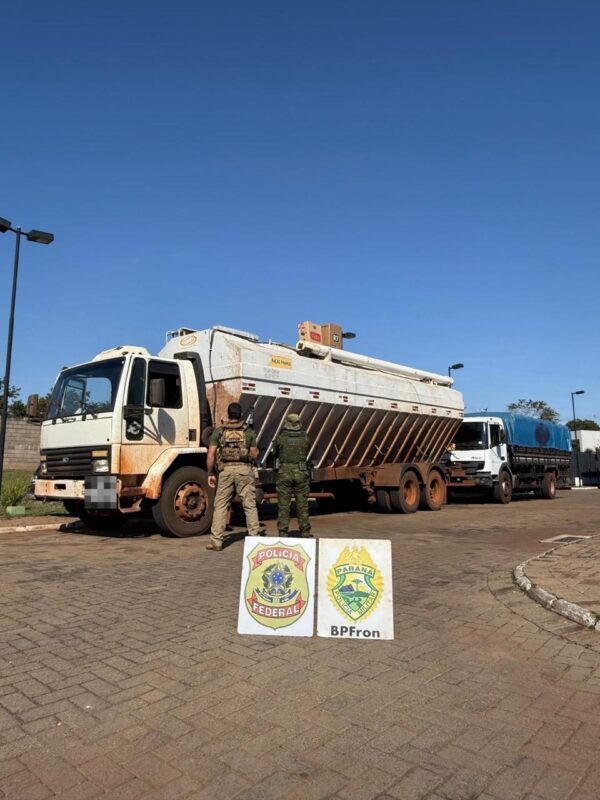 Região – Policiais realizam a apreensão de grande quantidade de cigarros em Maripá e Mercedes
