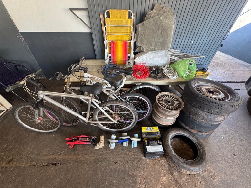 Terra Roxa – Operação “Tartaruga” resulta em prisão e recuperação de objetos furtados