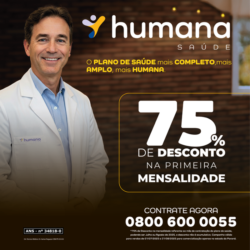 Destaque – Humana Saúde é o plano de saúde que mais cresce na região Oeste do Paraná, com atendimento humanizado e uma estrutura moderna