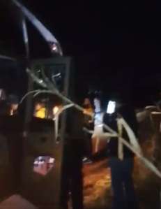 BR 369 – Passageiros são rendidos durante assalto a ônibus, em Corbélia