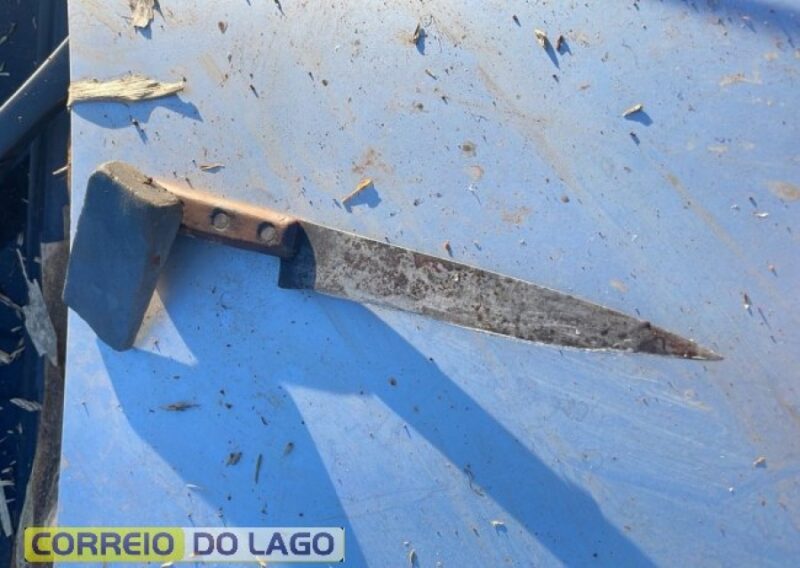 Região – Casal é esfaqueado na presença de crianças em Santa Helena