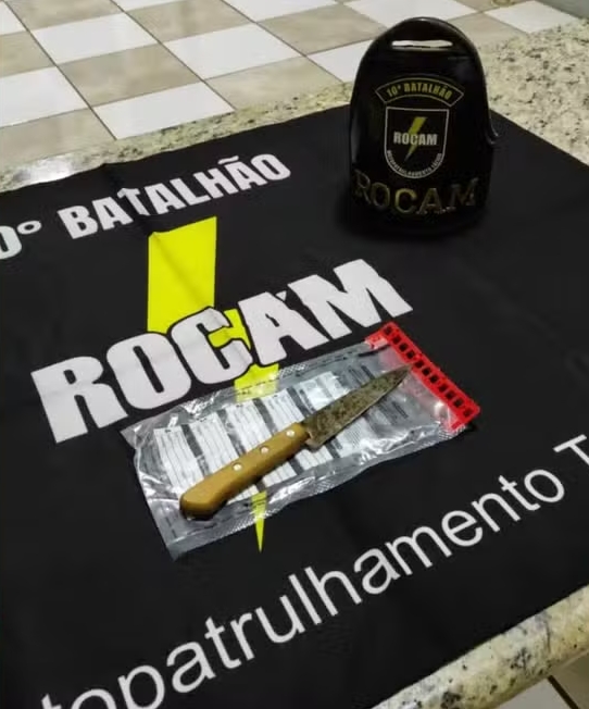 Segurança – Mulher mata companheiro a facadas no Paraná, foge e é encontrada pela PM bebendo em bar cerca de uma hora depois