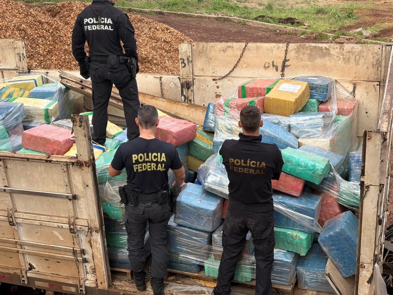 Guaíra – PF destrói cerca de 17 toneladas de drogas na 8ª incineração de drogas do ano de 2025