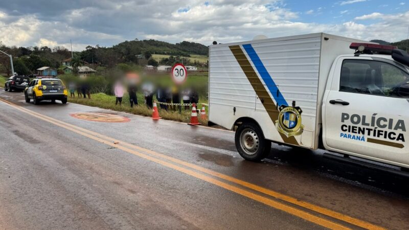 PR 473 – Indígena morre atropelado em Nova Laranjeiras