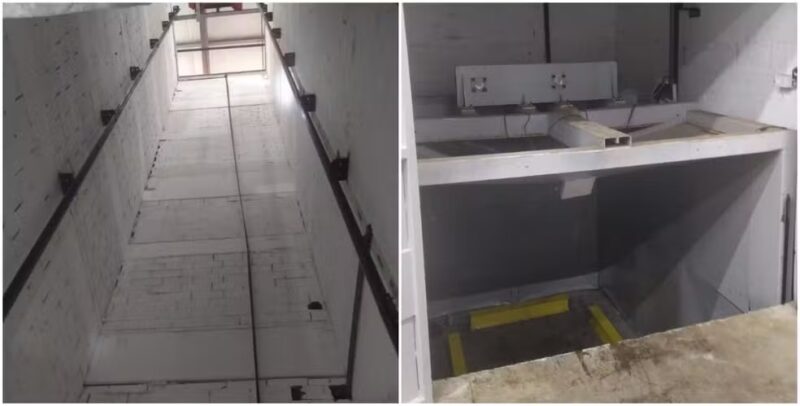 SC – Homem morre e dois ficam feridos após elevador cair de mais de 15 metros de altura