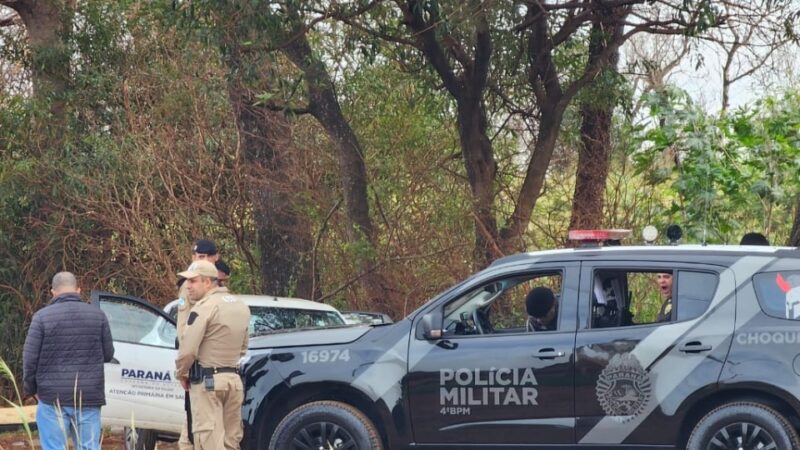 Paraná – Homem morre após furtar carro de prefeitura, viatura e armas