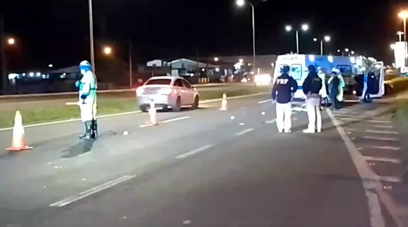 Foz – Caminhoneiro é atropelado e morre em Foz do Iguaçu