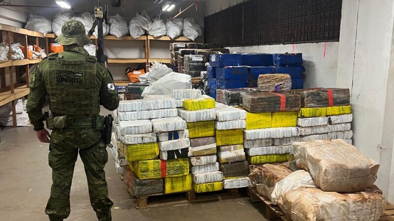 Santa Helena – BPFron apreende mais de 1,7 tonelada de maconha