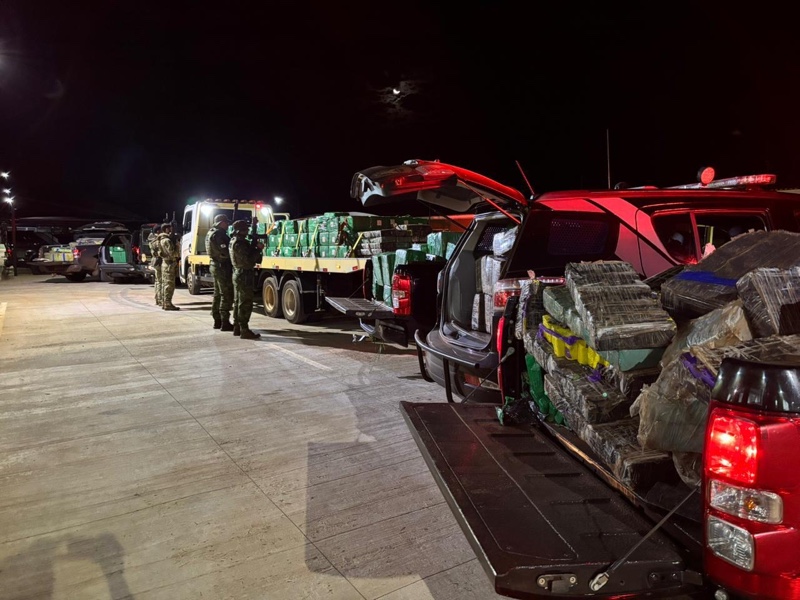 Altônia – Megaoperação das forças de segurança apreende quase 8,6 toneladas de drogas