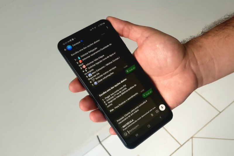 Paraná – Sanepar tem nova forma de pagamento diretamente pelo WhatsApp ou app do banco