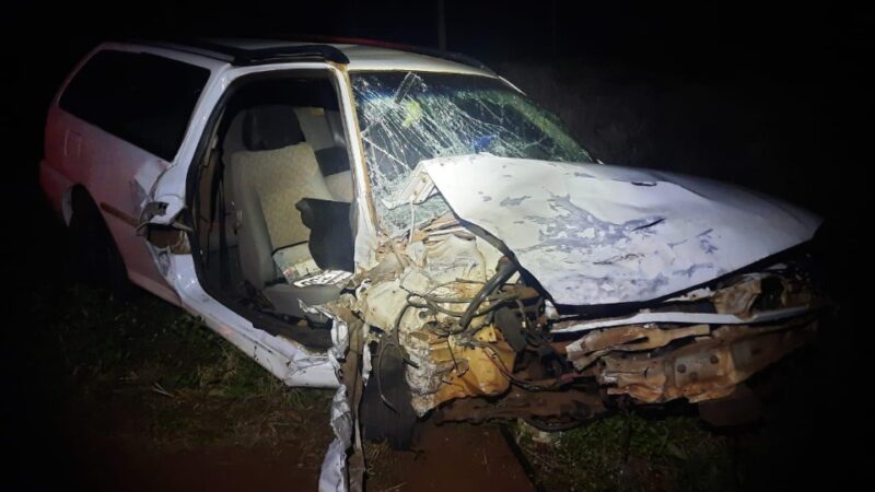 Missal – Batida frontal deixa seis feridos na PR 495