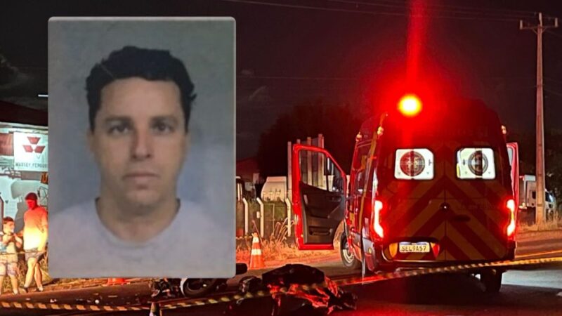 Trânsito – Motociclista morre em grave acidente na PR 281