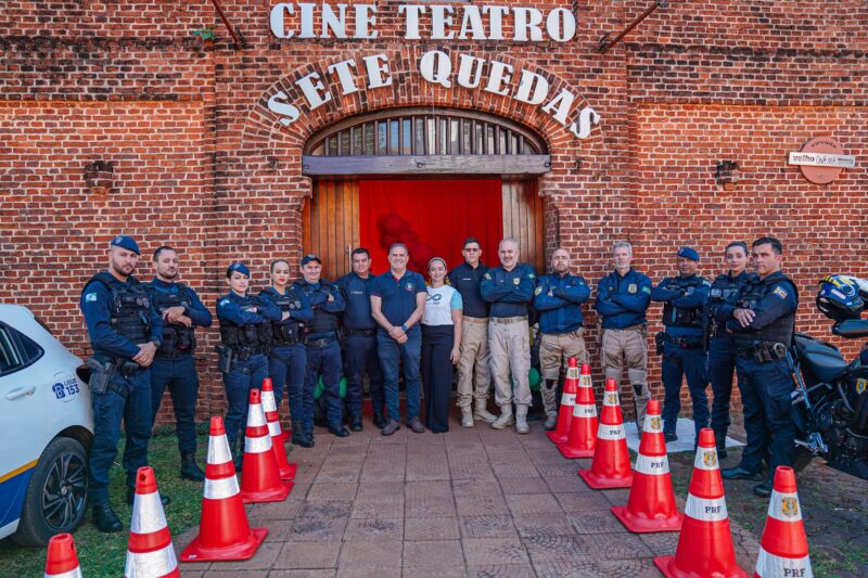 Destaque – Guaíra mobiliza comunidade em ação educativa do Maio Amarelo e reforça compromisso com a vida no trânsito