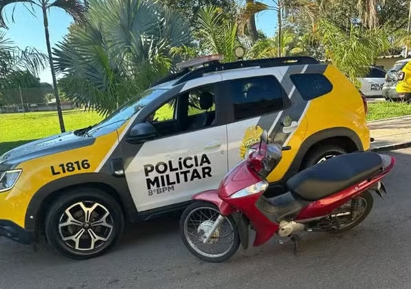 Trânsito – Moto de condutora sem CNH é apreendida com dívidas que equivalem a mais de 20 vezes o valor do veículo no Paraná