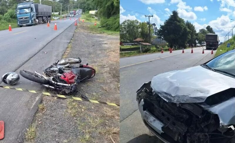 SC – Motoristas morrem atropelados logo após se envolverem em colisão em rodovia