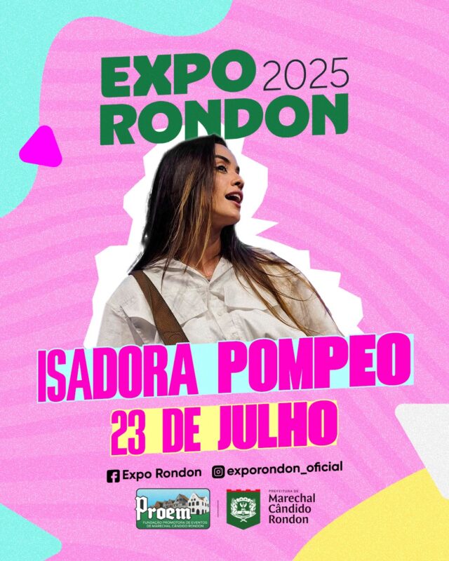 Destaque – Uma das vozes mais influentes da música cristã estará na Expo Rondon 2025: Isadora Pompeo